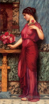  venus - Offering auf Venus Neoclassicist Dame John William Godward